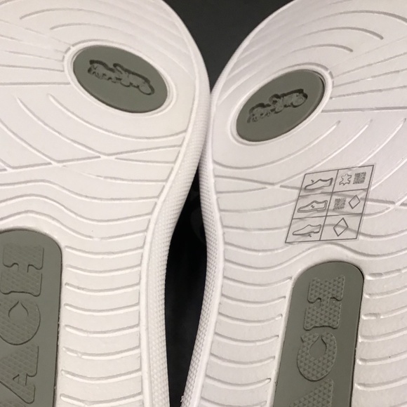 COACH ALL LEATHER OPTIC WHITE SIGNATURE SNEAKERS MENS - Picture 11 of 16